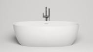 Ванна отдельностоящая Salini Alda S-Stone 101922M 1700х800х595 иск. камень, цвет белый матовый