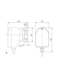 ����� ��������������  ��� UNIPUMP UPH 15-1.5 28 ��, ����� 1,4�, ������,