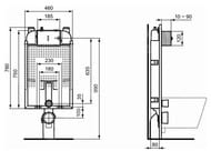  Ideal Standard PROSYS LIGHT FRAME 80 M    R020567