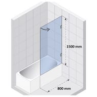    RIHO VZ SCANDIC NXT X107 (800x1500) ,  G001130121