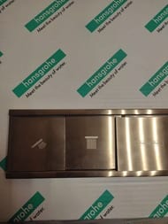 Уценка! Смеситель для душа Hansgrohe RainSelect термостат 2 потр., внешн. часть, бронза 15380140 - уценка. — изображение 3