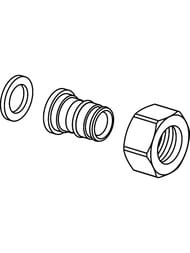 ����������� Uponor Q&E � �������� ������ 16-1/2" ��, ������ 1023014