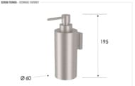 Дозатор для жидкого мыла Remer INOX SSXI13, нержавеющая сталь матовая — изображение 2