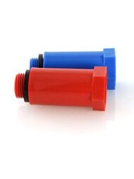 Комплект пробок Valtec 1/2" полипропиленовых с резьбой, длинные, VTp.792.M.04