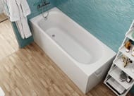 Ванна акриловая VAGNERPLAST KASANDRA 150 (1500х700х450) прямоугольная, белая VPBA157KAS2X-04
