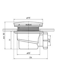    1.1/2"90    h=65  E320C