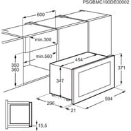   AEG MBB1756DEM (371x594x316) ,  , 800 , .