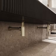 Сифон для умывальника Iddis Optima Home OPTBR00i84  бутылочный, цвет бронза