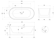 ����� �� �������������� ����� Abber Stein (1700x800) ���������������, ����-���, ����� ��� AS9650