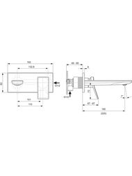��������� ��� �������� Ideal Standard CONCA A7371AA ������������, �������������