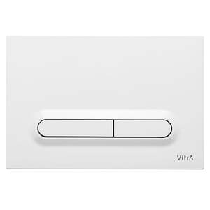 Клавиша смыва двойная VITRA Loop T пластик, цвет белый глянец 740-0700