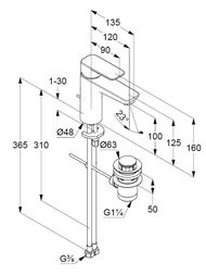 ��������� KLUDI PURE&STYLE ��� ����������� 100, �������������, ������ ������ 402900575