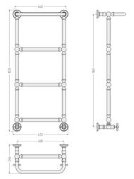 ������� ��������� 1386 ����������������� 960�400 ������,� ������,������ �����. 3/4" 03-0281-9640