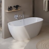 Ванна акриловая BelBagno BB701-1700-750-K (1700х750х580) отдельностоящая, белый