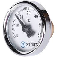 Насосно-смесительный узел STOUT ISOTHERM с терм.клапаном 30-50°, без насоса, 130, SDG-0120-006000
