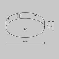 ���������� ���� ��� ����� ������� � ������ ������� ������� Maytoni Shelf (����) CA031B-B, IP20, ������