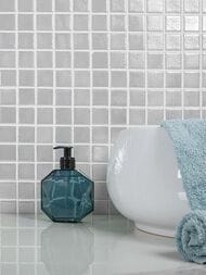 Мозаика Vidrepur Shell   563 White 38х38 (317х317) на сетке, белая (кв.м.) — изображение 4