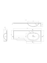 �������� Aquaton ����� 2/1270 1A70123WOT01R 1270�500�140 ��, ������ � �������� � �����������, �����