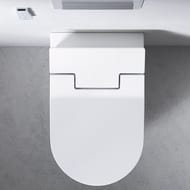 Унитаз подвесной DURAVIT ME by Starck 370х570х355 безободковый, для крышки-биде SensoWash 2529590000