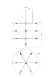 ������ Freya Firefly (��������) FR5338PL-07B, IP20,������