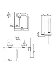 ��������� GATTONI Circle Two 9100/91NS ��� �����/����, ���������, � ������� ����������, ������ ����