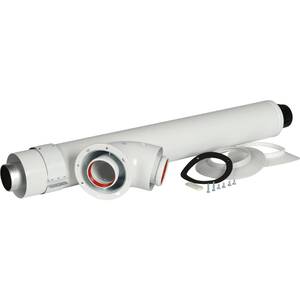 Дымоход коаксиальный STOUT 60x100-850, совместим с котлами Protherm, Рысь, Ягуар