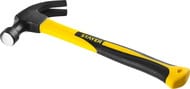 Молоток-гвоздодер STAYER Fiberglass с фиберглассовой рукояткой, 450г, 2026-450_z01/2026-450_z02