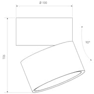 ��������� ���� Elektrostandard Klips a063936, �����