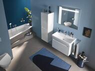 Умывальник подвесной Duravit No.1 800х460х175мм, перелив, отверстие под смеситель, белый 23758000002