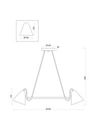 ������ Freya Falke (���) FR8001PL-07WG, IP20,�����