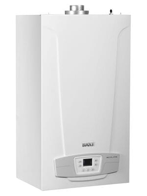 Одноконтурный настенный газовый котел BAXI ECO Life 1.24 F 24кВт, компактный 7814105