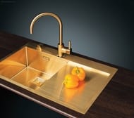 Смеситель для мойки Omoikiri Wakayama -LG светлое золото 4994291