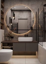 Керамогранитная плитка KERAMA MARAZZI Мирабо (600х600х9) серая, DD638520R (кв.м.)
