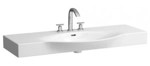 Раковина Laufen PALACE 8.1170.4.000.104.R (1200х510х165) отверстие под смеситель, перелив