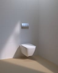 GEBERIT Delta Инсталляция для подвесного унитаза, клавиша смыва Delta30, хром 458.163.21.1