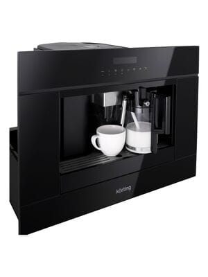 Кофемашина встраиваемая Korting KCM 9200 BG (455х595х405) металл, черная
