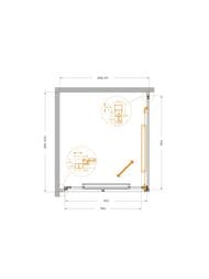 ������� ������ CEZARES LUX (900�1000�1950) AH-FS-1-90/100-C-CR ������ ����������, ������� ����