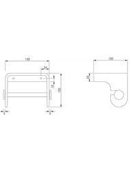 ��������� ��������� ������ Decor Walther STONE TPH4 ����: �����/���� 0974554