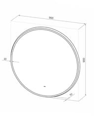 ������� ��������� Ember (900�900) � LED ���������� 5000K � ������������� ��������