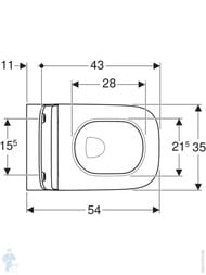   Geberit Selnova Comfort (355700340)  500.262.01.1