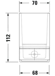     DURAVIT Karree , : /  0099511000