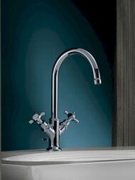 Смеситель Axor Montreux 16502 для умывальника двухзахватный высокий, д/к, поворотный излив 175 мм — изображение 2
