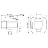 ��������� ����������� WasserKRAFT A326 � ���������� ��� ����, ����: ����