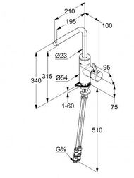    KLUDI E-GO  6V  340,  422300575