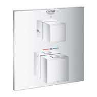 ��������� Grohe Grohtherm Cube 24154000 ��������� ��� ����, ������������� 2 ������, ������� �����,