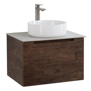 Тумба под раковину BelBagno ETNA-600-1C-SO-RW-P (596х460х400) подвесная, 1 ящик, цвет: Rovere Moro
