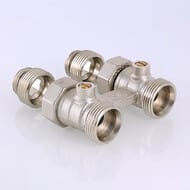 Узел для нижнего подключения радиатора VALTEC 3/4" (комплект) VT.345K.N.E04