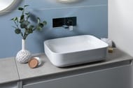 Раковина накладная Aquanet Soul-1-MB 500х400х135 без перелива и отв. под смеситель, белый 211282