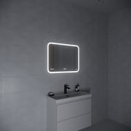 Зеркало Cersanit LED 070 design pro 800х600 подсветка, часы, антизапотевание KN-LU-LED070*80-p-Os — изображение 5
