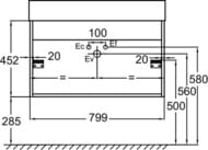    Jacob Delafon Vivienne 799460452 2 ,  /-  EB1584-E52-S08